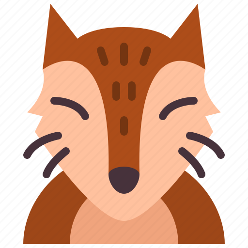 Fox, zoo, animal, wildlife, avatar icon - Download on Iconfinder