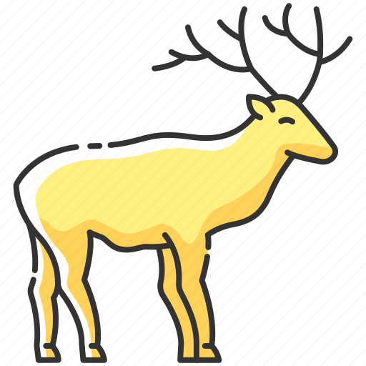 Deer, deer icon, reindeer, stag icon - Download on Iconfinder