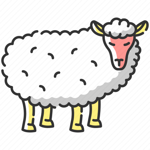 Domestic animal, livestock, sheep, sheep icon icon - Download on Iconfinder