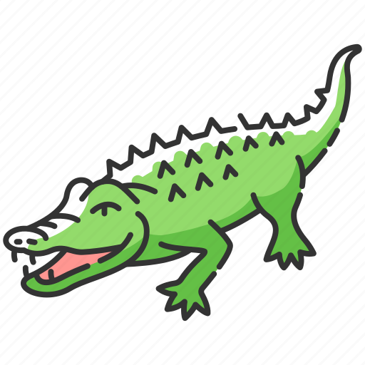 Alligator, crocodile, crocodile icon, predator icon - Download on Iconfinder