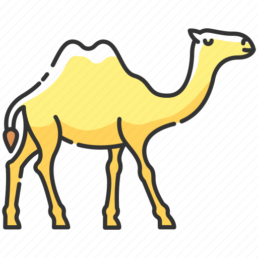 Arabian, camel, camel icon, desert animal icon - Download on Iconfinder
