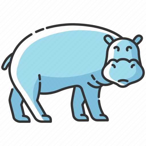 Animal, hippo, hippo icon, hippopotamus icon - Download on Iconfinder