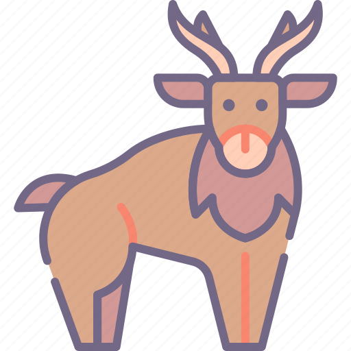 Animal, christmas, reindeer icon - Download on Iconfinder