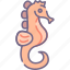 animal, seahorse 