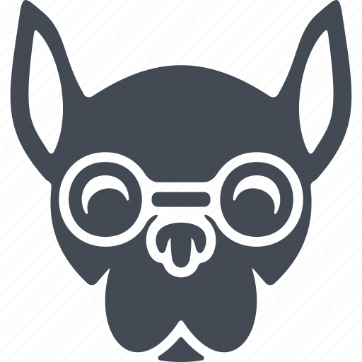 Animals hipsters, animals, hipsters, dog icon - Download on Iconfinder