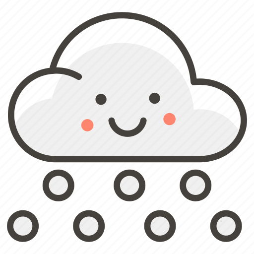 Cloud, snow, with icon - Download on Iconfinder