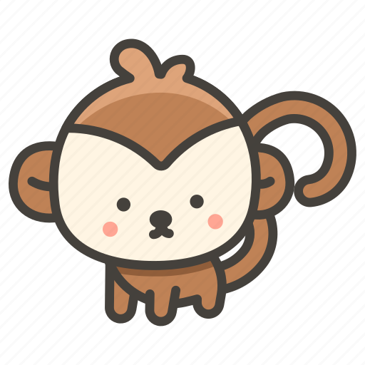 1f412, monkey icon - Download on Iconfinder on Iconfinder