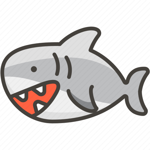 1f988, shark icon