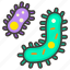 1f9a0, microbe 