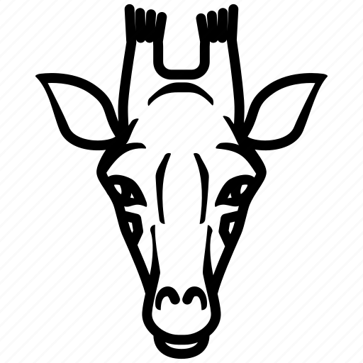 African, animal, giraffe, masai, nature icon - Download on Iconfinder