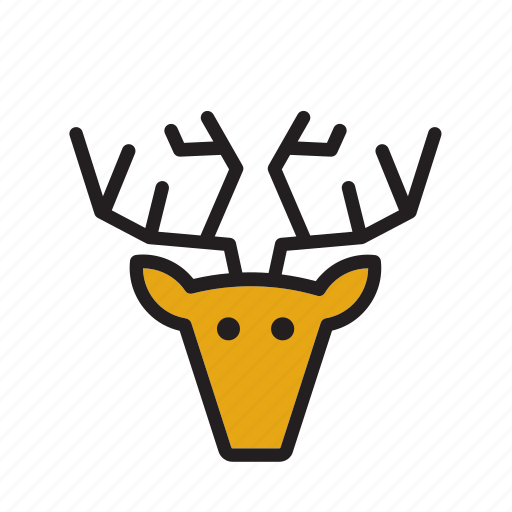 Animal, caribou, deer, hunting trophy, reindeer icon - Download on Iconfinder