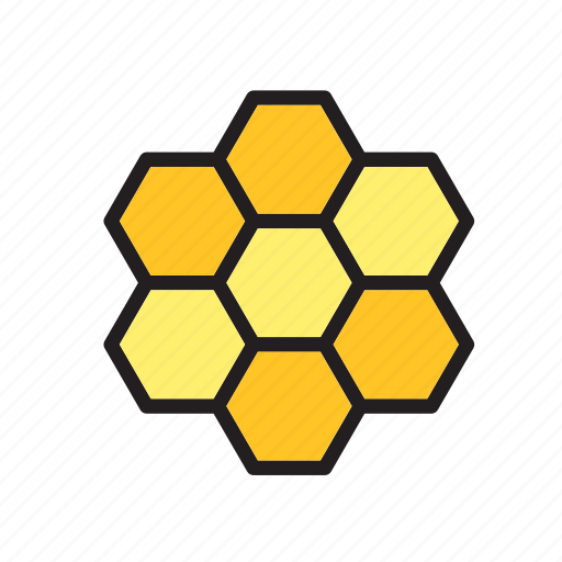 Animal, bee, beehive, hexagon, pattern icon - Download on Iconfinder