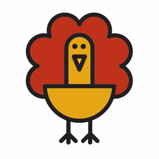 Animal, bird, farm, peacock, turkey icon - Download on Iconfinder