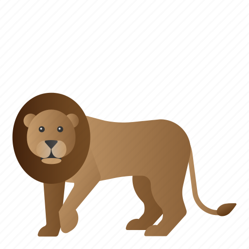 Animal, lion, mammals, wild, zoo icon - Download on Iconfinder