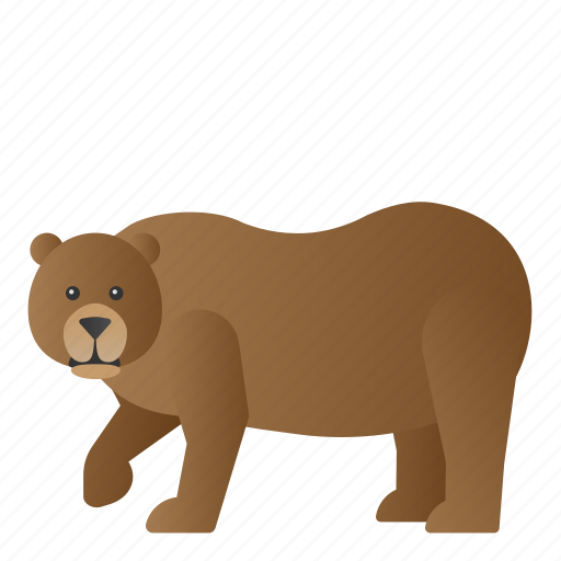 Animal, bear, mammals, wild, zoo icon - Download on Iconfinder