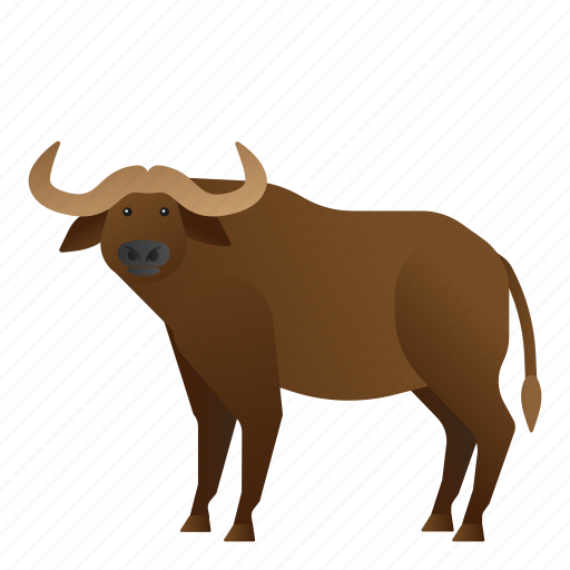 Animal, buffalo, bull, mammals, wild icon - Download on Iconfinder