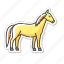 horse, wild stallion, purebred racehorse, untamed mustang 