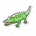 alligator, large reptile, crocodile, aquatic predator
