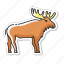 elk, canadian moose, herbivore wapiti, hoofed ruminant animal 