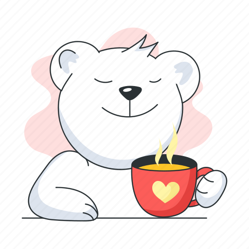 Enjoying tea, morning tea, drinking tea, drinking coffee, morning coffee sticker - Download on Iconfinder