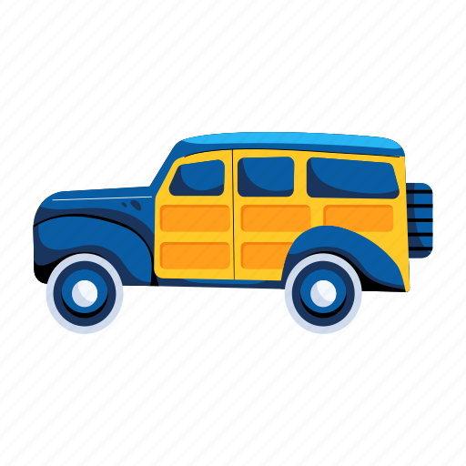 Retro roadster, vintage convertible, vintage car, vintage vehicle, roofless car icon - Download on Iconfinder