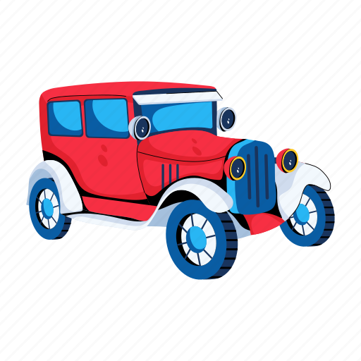 Vintage taxi, vintage cab, vintage car, vintage vehicle, vintage transport icon - Download on Iconfinder