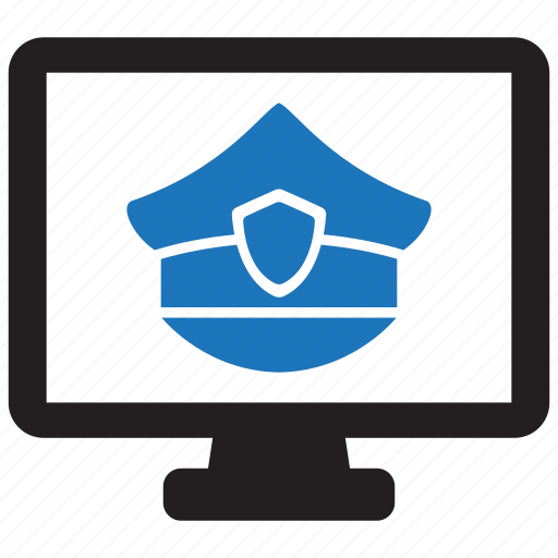 Cybercrime, cyber, police, security icon - Download on Iconfinder
