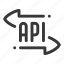 api, programming, coding, technology, transfer, data, synchronization, arrow 
