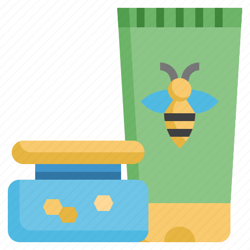Apiary, cosmetics, cream, skin, care, lotion, honey icon - Download on Iconfinder