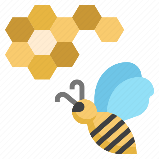 Apiary, honeycomb, bee, farming, gardening, animals, honey icon - Download on Iconfinder