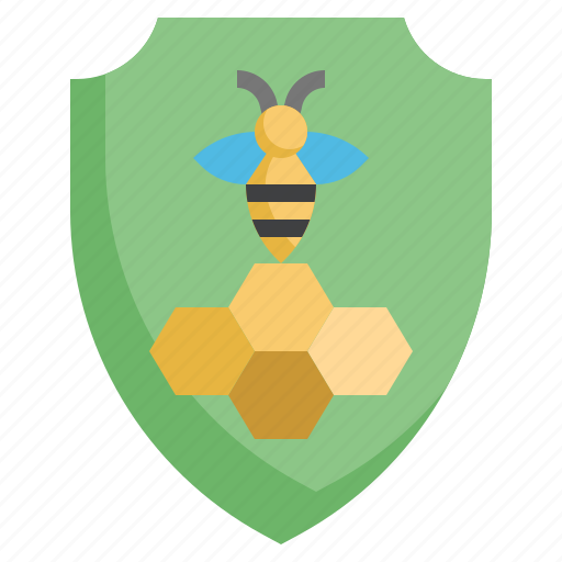 Apiary, protect, shield, insect, security icon - Download on Iconfinder
