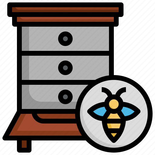 Apiary, honey, farming, gardening, animal, wildlife icon - Download on Iconfinder