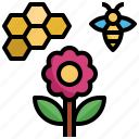 apiary, flower, bee, farming, gardening, botanic