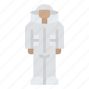 beekeeper, suit, cloth, agriculture
