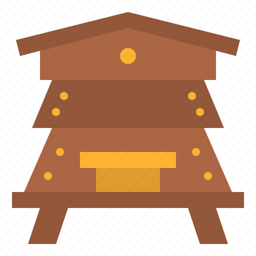 Hive, house, beekeeping, apiary, honey icon - Download on Iconfinder