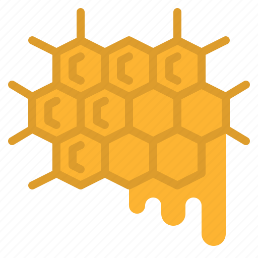 Honeycomb, drop, beekeeping, nature, apiary, honey icon - Download on Iconfinder
