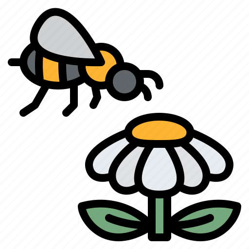 Flower, bee, floral, nature, apiary icon - Download on Iconfinder
