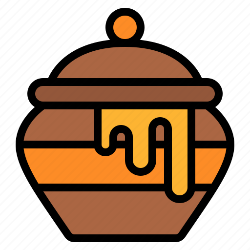 Honey, pooh, jar, apiary icon - Download on Iconfinder