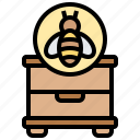 apiary, bee, farm, hive, honeycomb