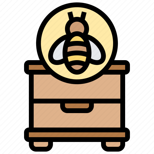 Apiary, bee, farm, hive, honeycomb icon - Download on Iconfinder