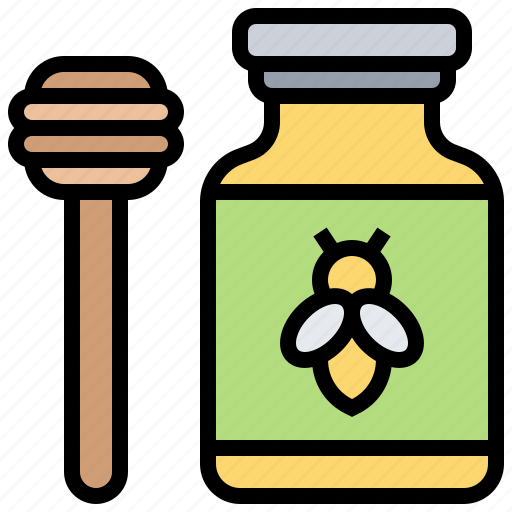 Apiary, dipper, honey, honeycomb, jam icon - Download on Iconfinder