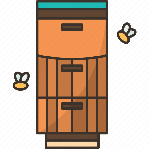 Apiary, beehive, beekeeping, honey, agriculture icon - Download on Iconfinder
