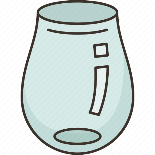 Glass, glassware, container, fragile, kitchen icon - Download on Iconfinder