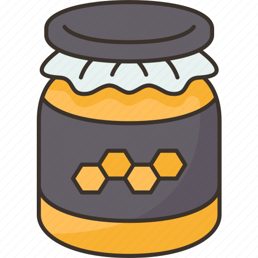 Honey, jar, ingredient, organic, container icon - Download on Iconfinder