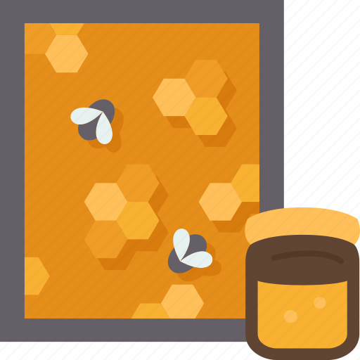 Beekeeping, honey, apiculturist, farming, organic icon - Download on Iconfinder