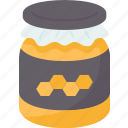 honey, jar, ingredient, organic, container