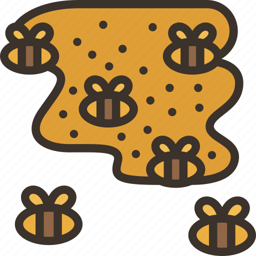 Bee, swarm, colony, hive, insect icon - Download on Iconfinder