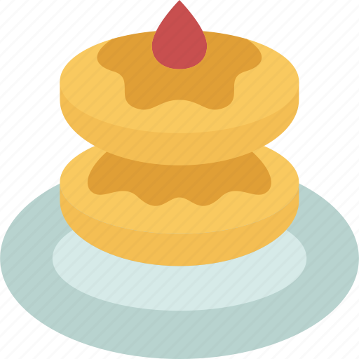 Pancake, honey, syrup, breakfast, dessert icon - Download on Iconfinder