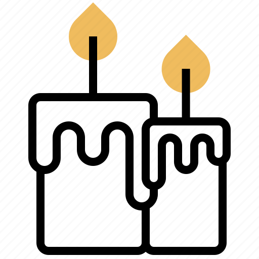 Candle, candlelight, christmas, decoration, lighting icon - Download on Iconfinder