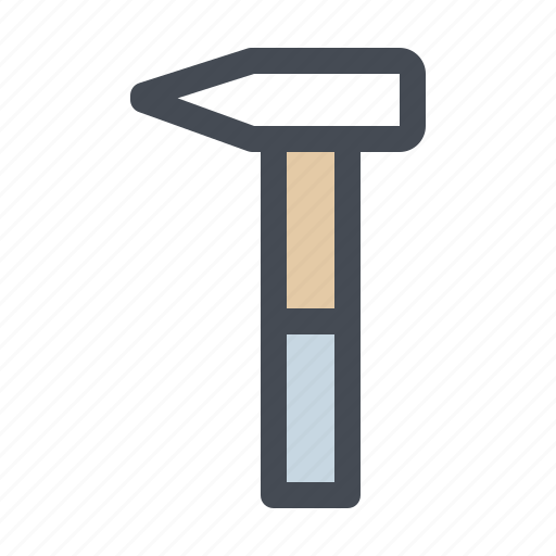 Building, construction, hammer, hand tool, mallet, repai icon - Download on Iconfinder